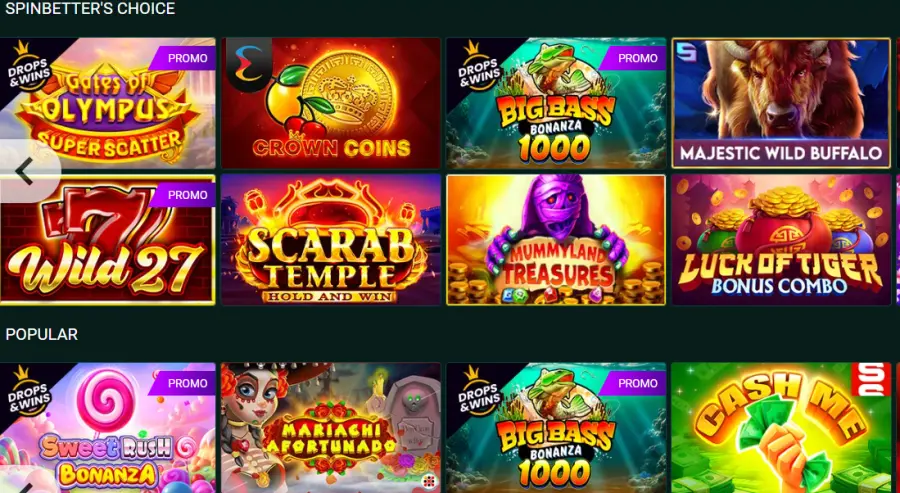 Spinbetter online casino